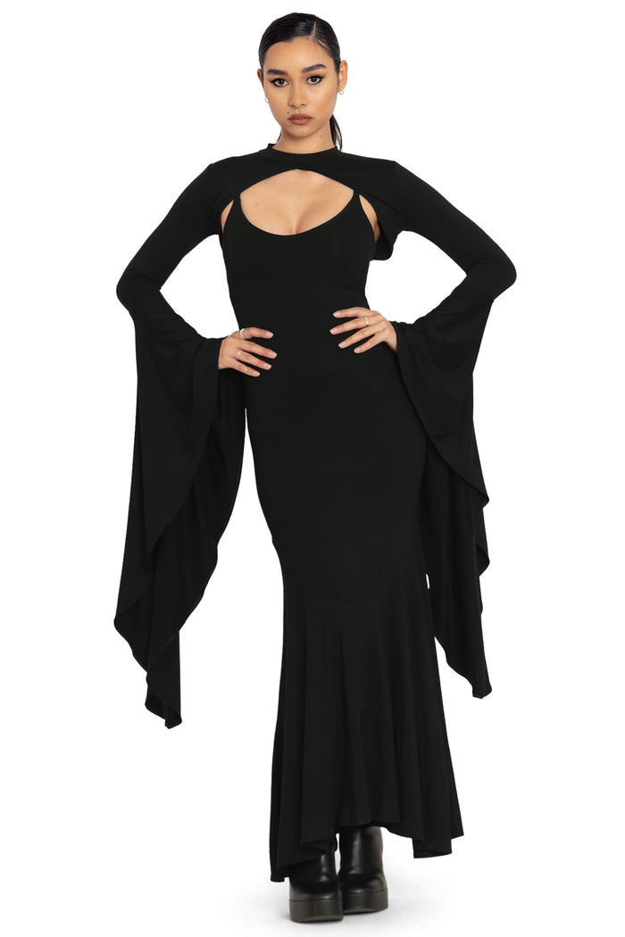 BlackMilk Clothing - Mrs Addams Shrug