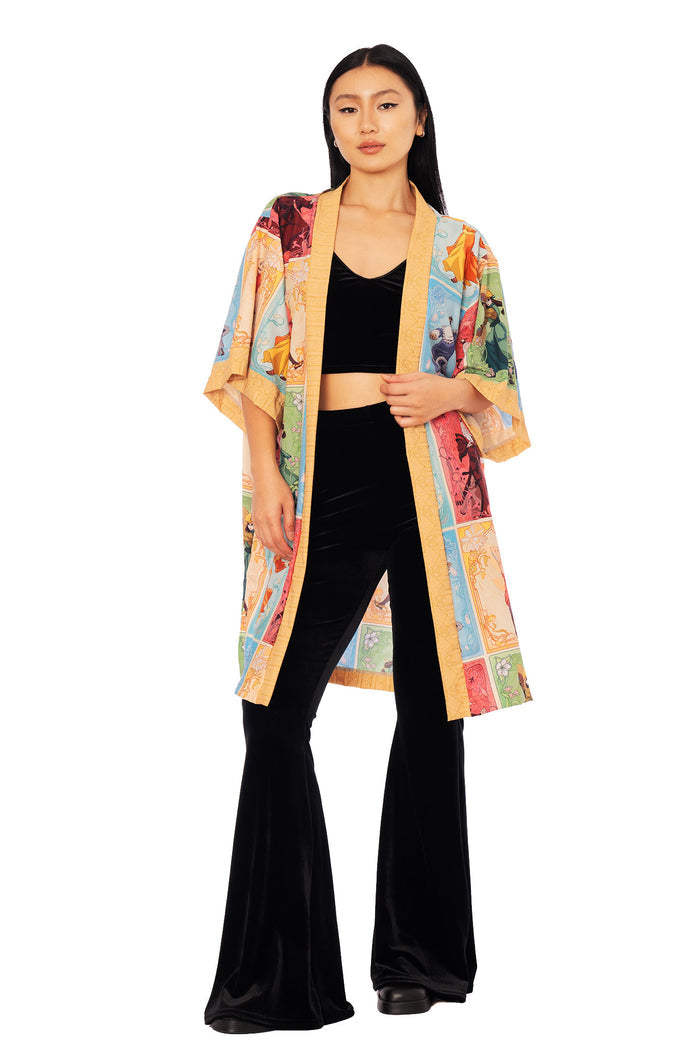 Avatar: The Last Airbender x BlackMilk Mucha inspired Avatar Robe, premium Avatar clothing with iconic Avatar The Last Airbender artwork