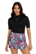 BlackMilk Clothing - Mucha Honeysuckle Pocket Skort