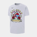 NBA 2025 All Star Weekend Mens Short Sleeve Shirt (White)