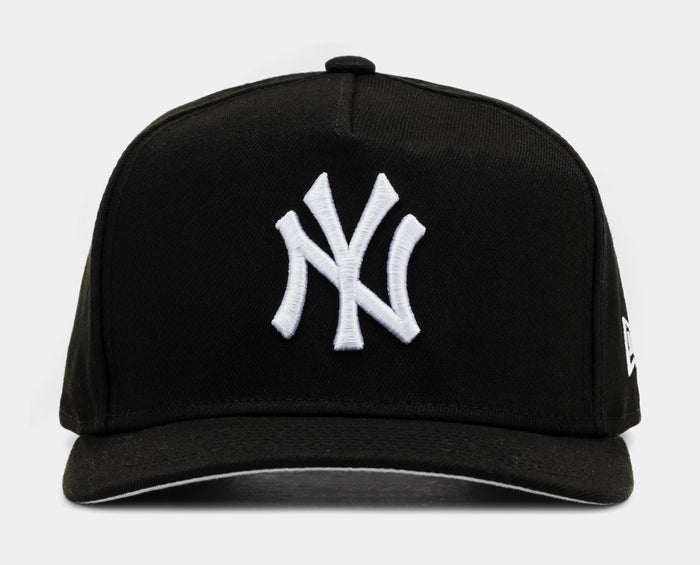 New York Yankees 950AF Snapback Mens Hat (Black/White)