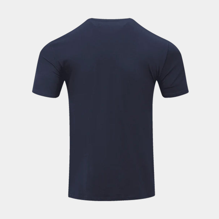 New York Yankees Classic Mens Short Sleeve Shirt (Navy/White)