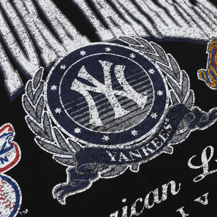 New York Yankees Oversized Mens Short Sleeve Shirt (Black/White)