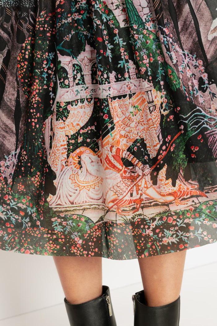 Nielsen Sleeping Beauty Short Sleeve Midaxi Dress