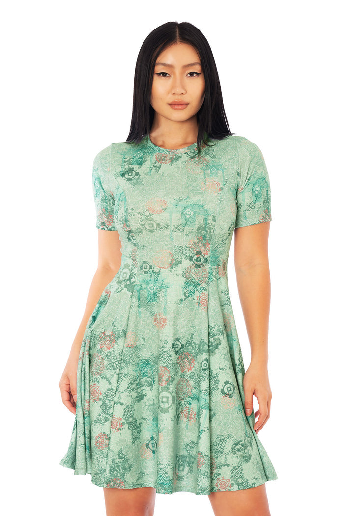Avatar: The Last Airbender x BlackMilk No War in Ba Sing Se Evil Longline Tee Dress, official Avatar clothing and licensed Avatar fashion inspired by Ba Sing Se