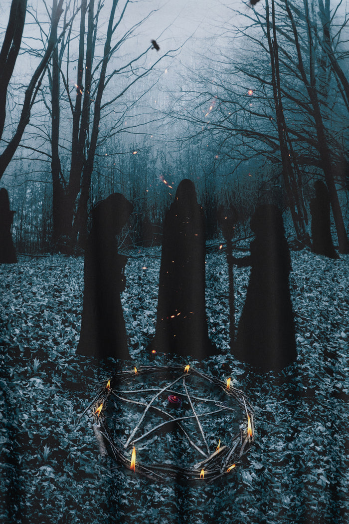 BlackMilk Clothing - Nocturnal Rituals Maxi Skirt