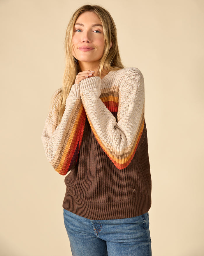 Nostalgic Rainbow Sweater