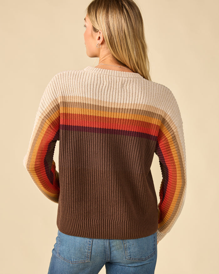 Nostalgic Rainbow Sweater