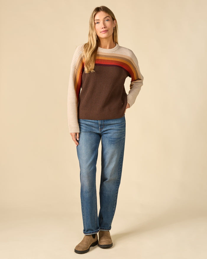 Nostalgic Rainbow Sweater