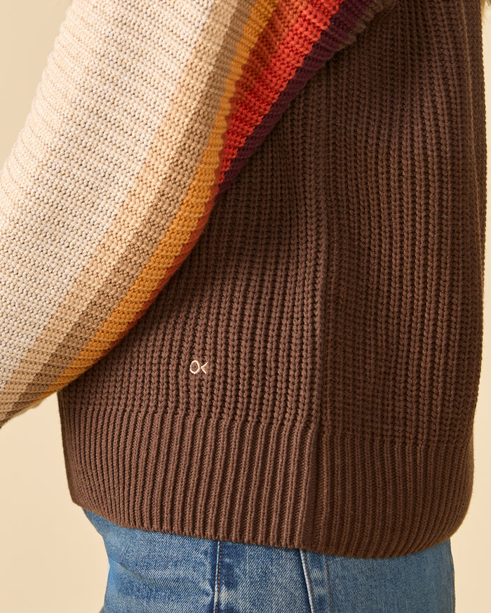 Nostalgic Rainbow Sweater
