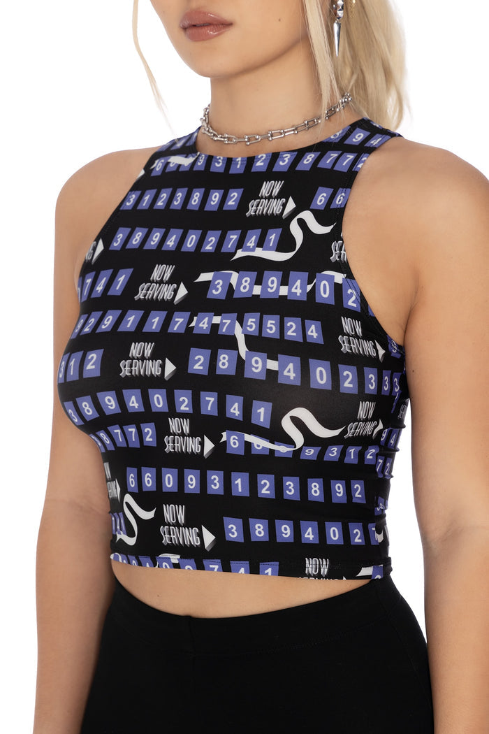 Now Serving Racer Top