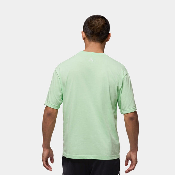 NSW Dri Fit Mens Short Sleeve Shirt (Vapor Green/White)