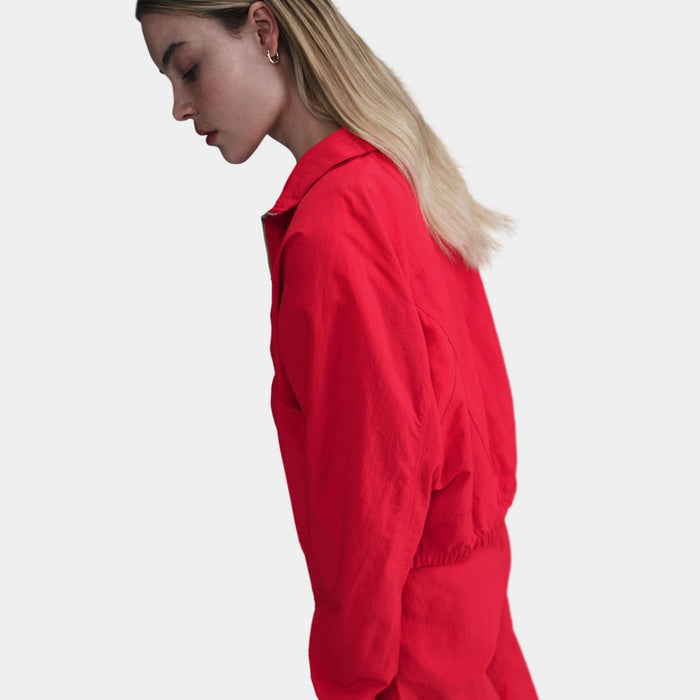 NSW Everything Oversized Woven Womens Jacket (University Red/White)