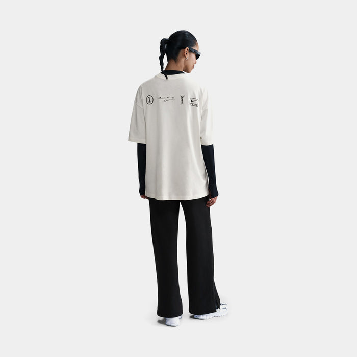 NSW Street Oversized Womens Short Sleeve Shirt (White)