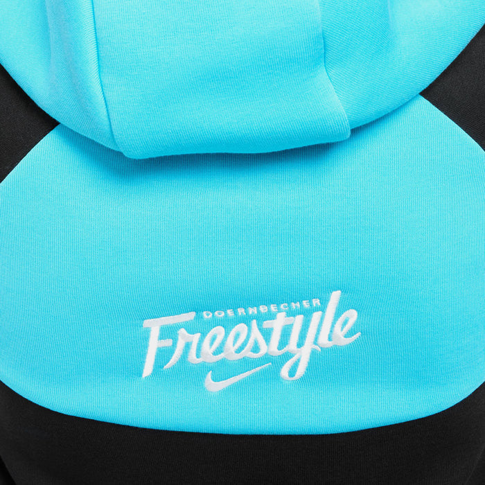 NSW Tech Fleece Full Zip Grade School Hoodie (Black/Blue)
