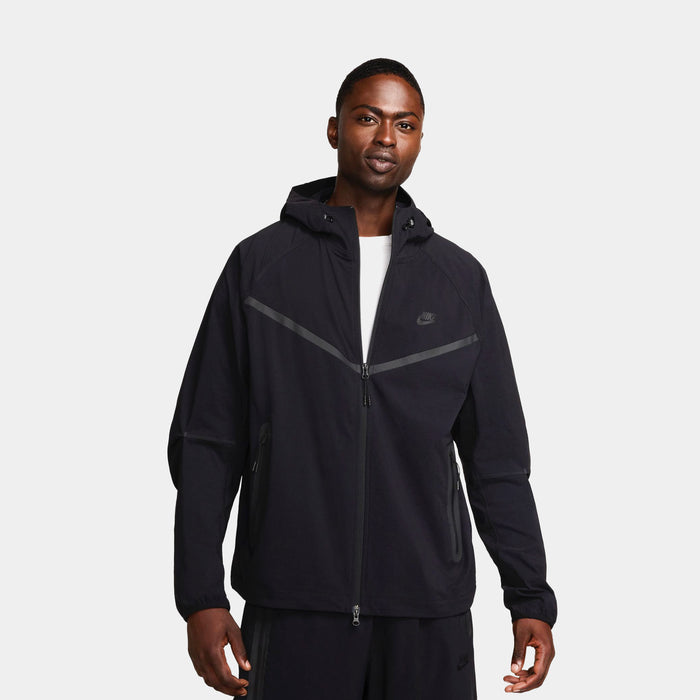 NSW Tech Woven Full Zip Mens Jacket (Black)