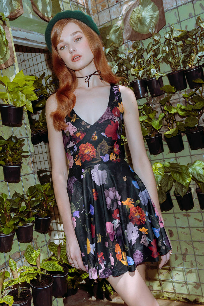 BlackMilk Clothing - Nymph Garden Marilyn Dress