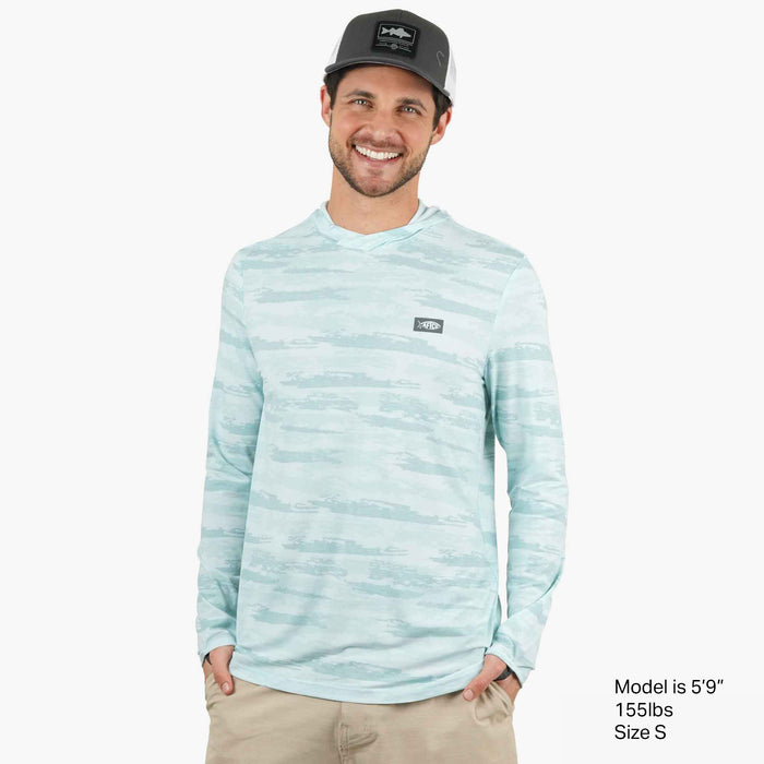 Mint Shoreline Camo $Model is 5'9" 155lbs Size S$