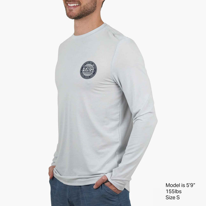Oyster Gray Heather $Model is 5'9" 155lbs Size S$