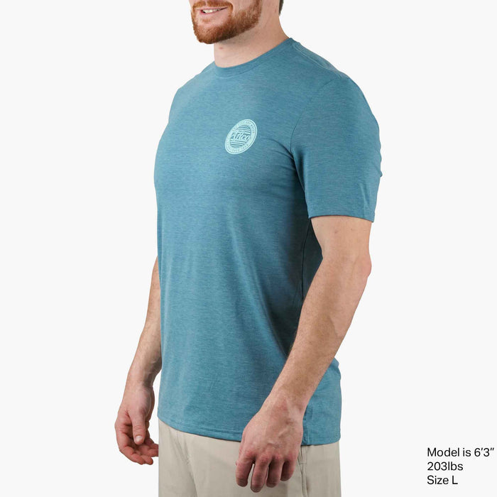 Arctic Heather $Model is 6'3" 203lbs Size L$