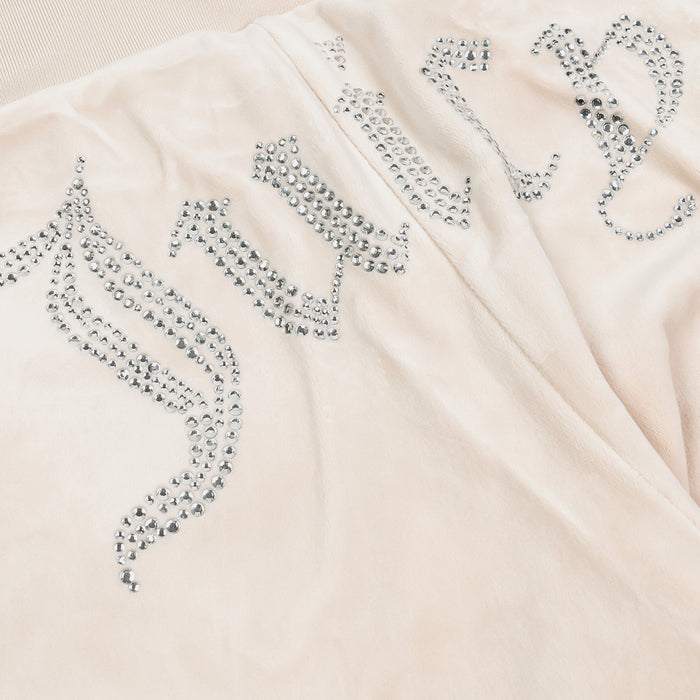 Og Big Bling Velour Womens Track Pants (Crystal)