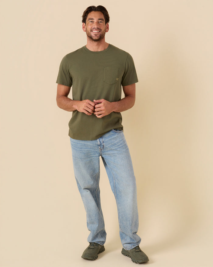OK Flag Pocket Tee - FINAL SALE