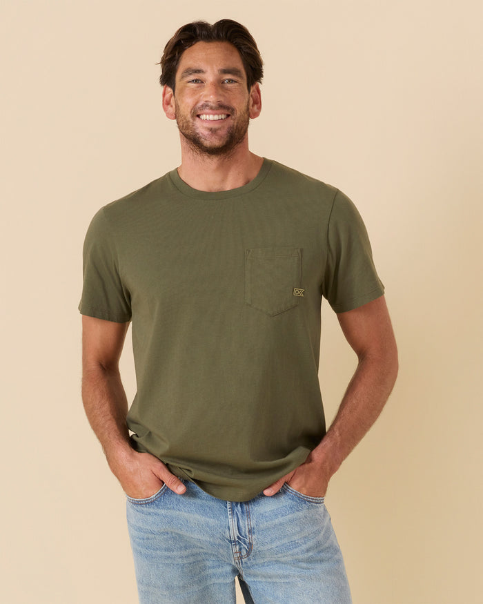 OK Flag Pocket Tee - FINAL SALE