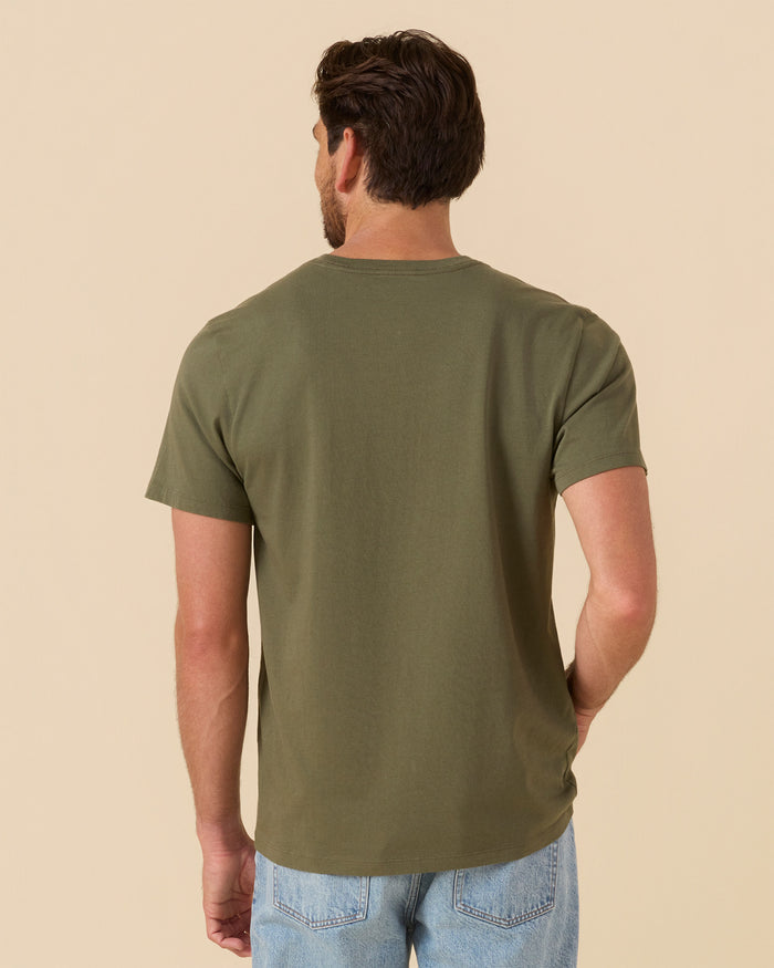 OK Flag Pocket Tee - FINAL SALE