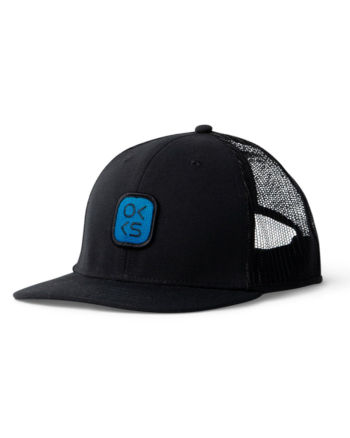 OK KS Patch Trucker Hat