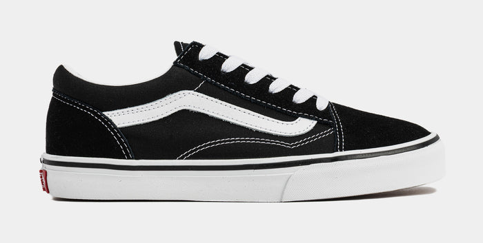 Old Skool Grade School Lifestyle Shoes (Black/White)