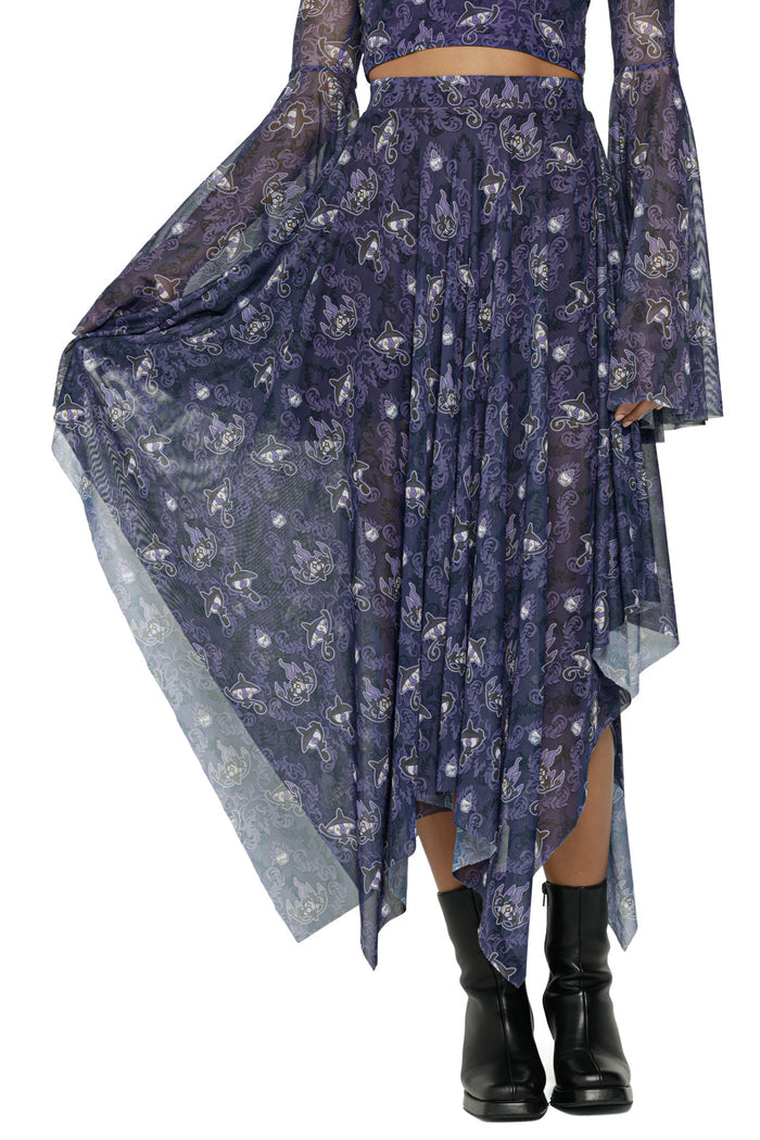 Ornamental Chandelure Handkerchief Skirt