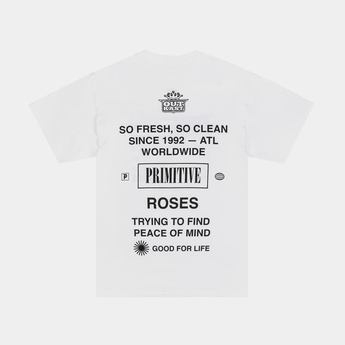 Outkast Graphic Mens Short Sleeve Shirt (White/Black/White)