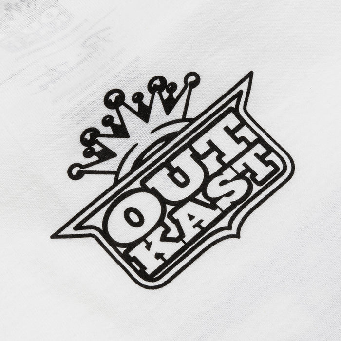 Outkast Graphic Mens Short Sleeve Shirt (White/Black/White)