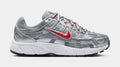 P-6000 Grade School Running Shoes (Silver/Red)