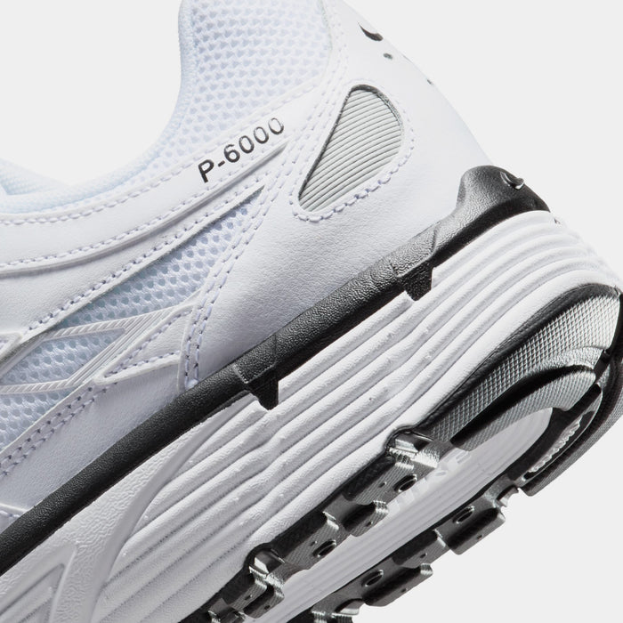 P 6000 Mens Lifestyle Shoes (White/Silver/Black)