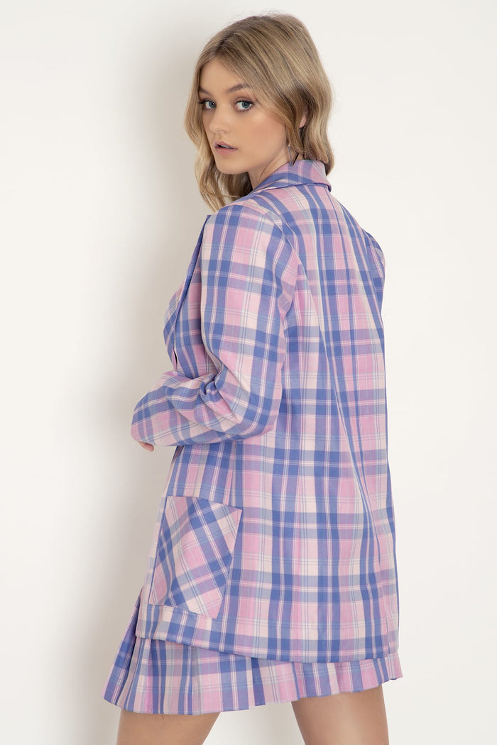 Plaid Doll Blazer