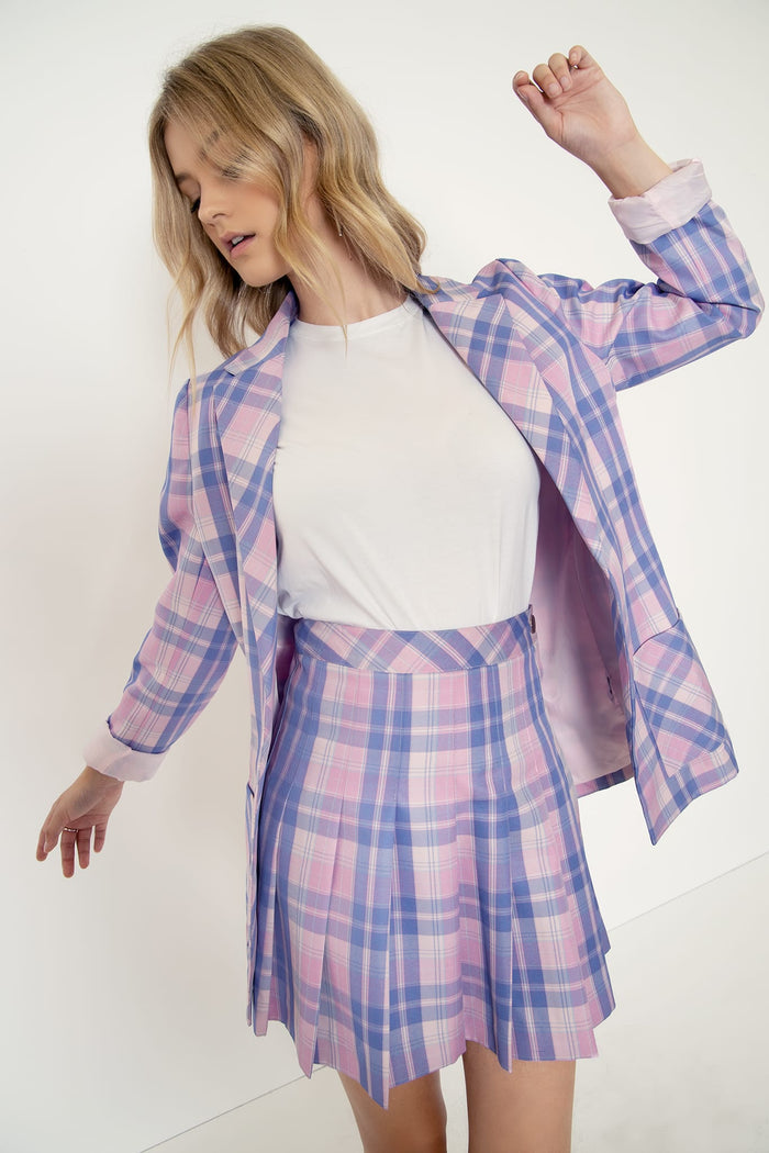 Plaid Doll Blazer