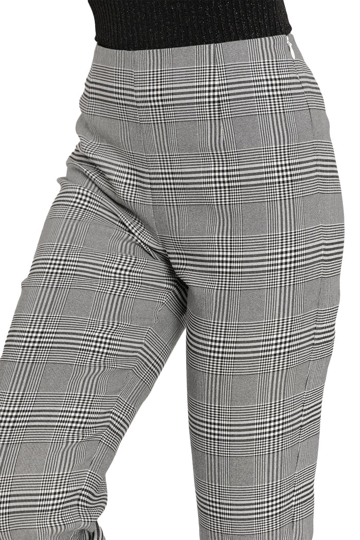 BlackMilk Clothing - Plaid Mono Cigarette Pants