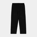 Pleated Knit Mens Pants (Black)