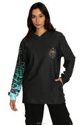 BlackMilk Clothing x Nintendo The Legend Of Zelda - The Legend Of Zelda Power Of The Zonai Hoodie Sweater - The Legend of Zelda Merchandise - Collaboration apparel - Licenced.