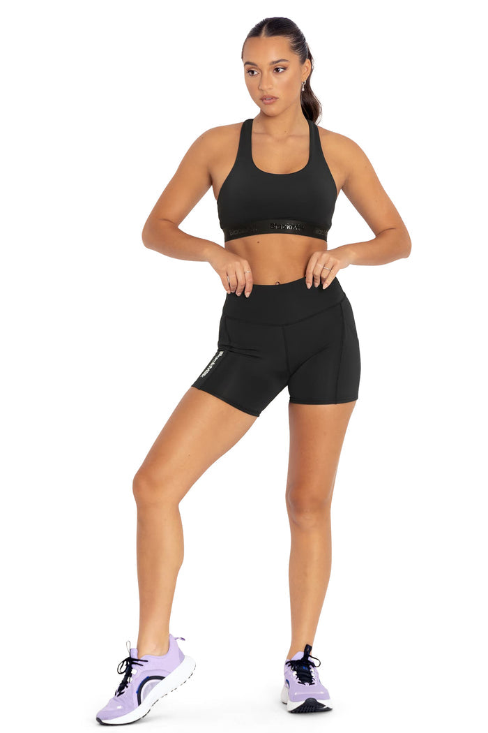 BlackMilk Clothing - Power Up High Waisted Pocket Active Shorts