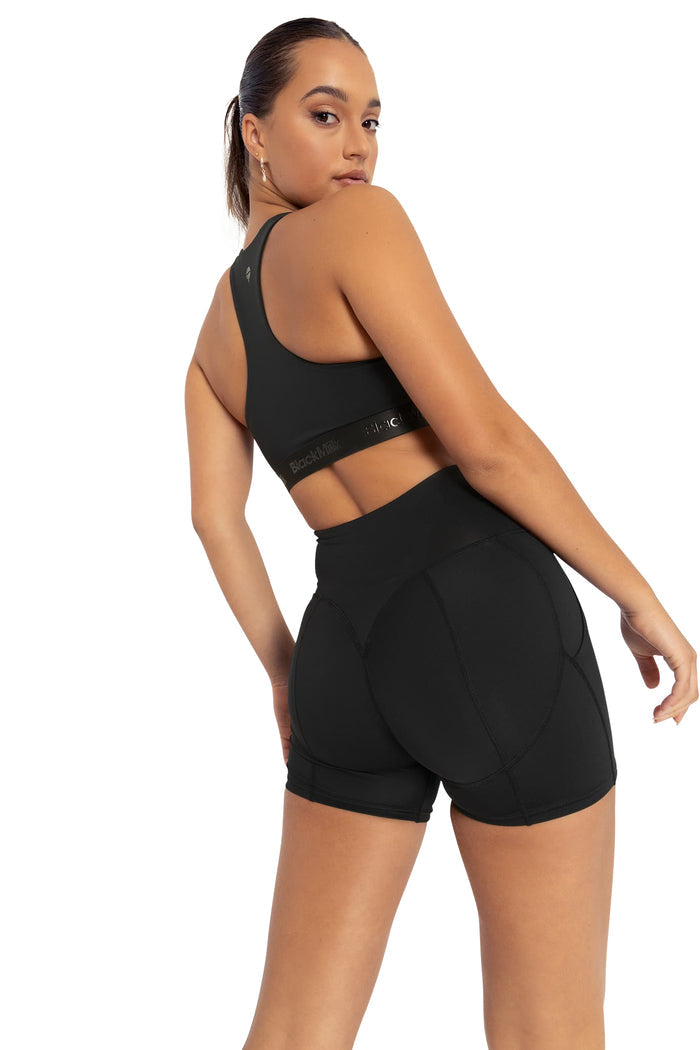 BlackMilk Clothing - Power Up High Waisted Pocket Active Shorts