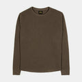 Premium Thermal Mens Long Sleeve Shirt (Taupe)