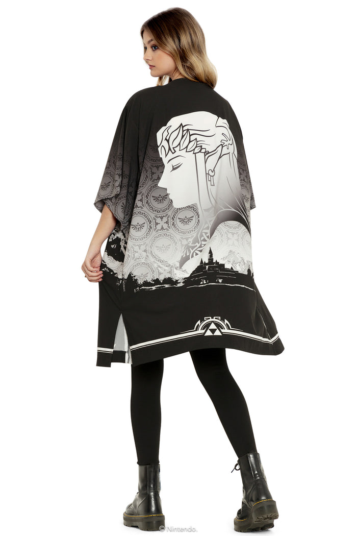 BlackMilk Clothing x Nintendo The Legend Of Zelda - The Legend Of Zelda Princess Zelda Robe - The Legend of Zelda Merchandise - Collaboration apparel - Licenced.