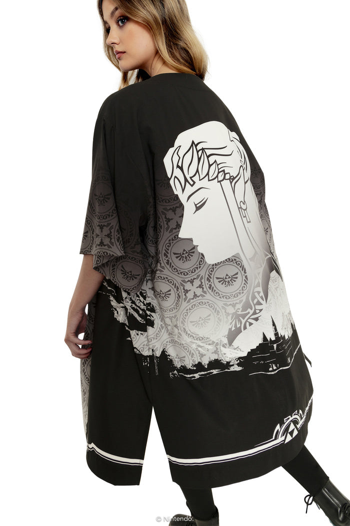 BlackMilk Clothing x Nintendo The Legend Of Zelda - The Legend Of Zelda Princess Zelda Robe - The Legend of Zelda Merchandise - Collaboration apparel - Licenced.