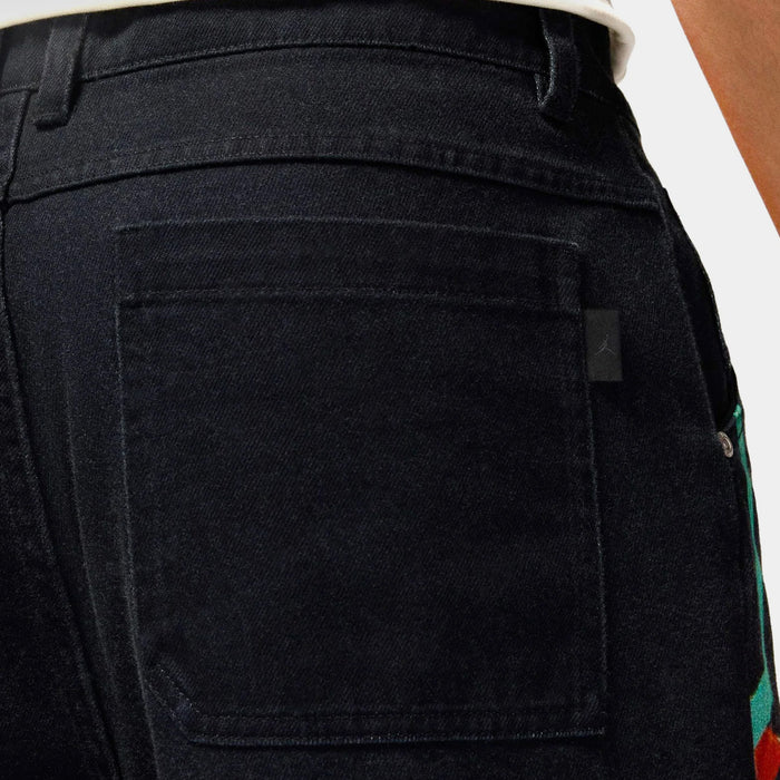 Printed Twill Mens Pants (Black)