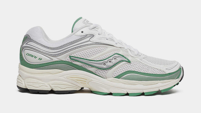 Progrid Omni 9 Cloud Mens Running Shoes (Ivory/Green) Final Sale