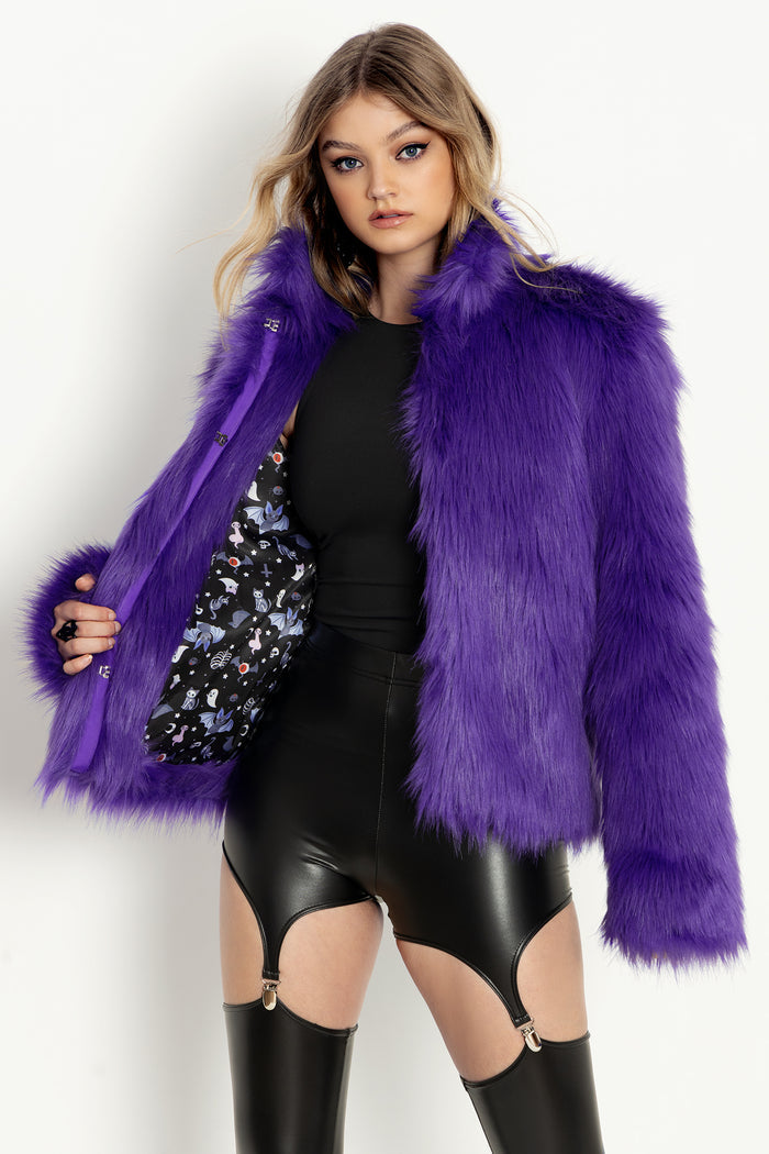Purple Furbulous Jacket
