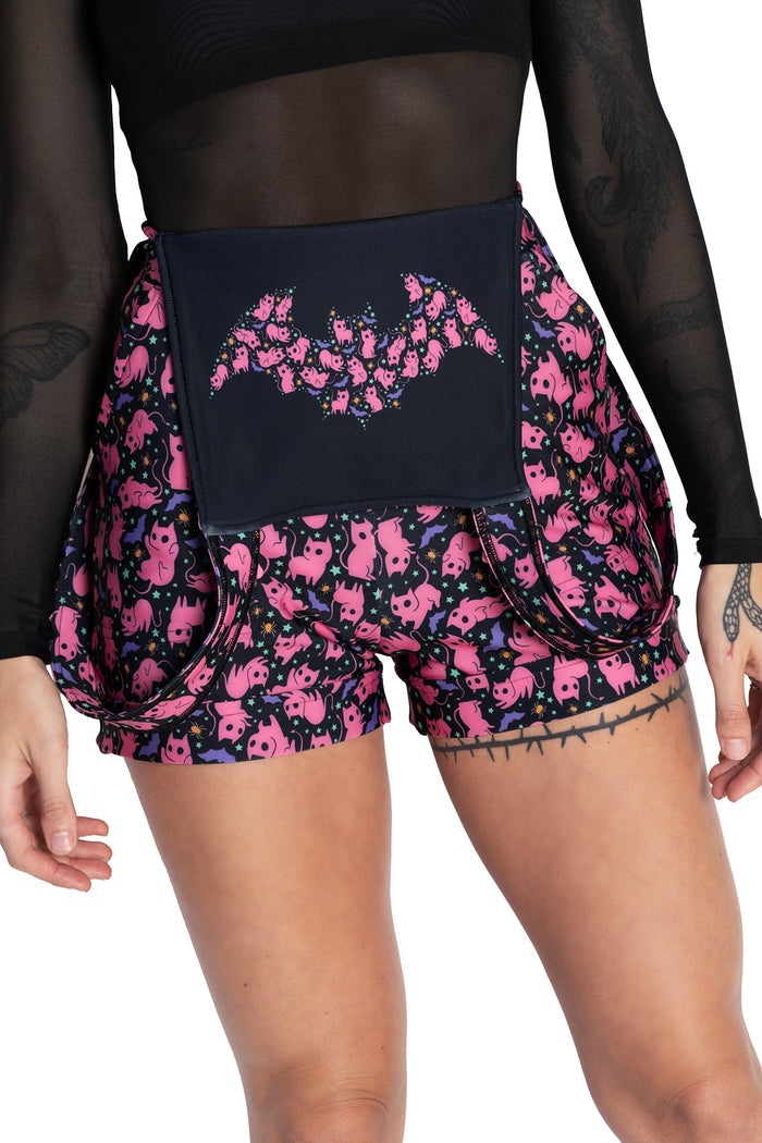 Purr Evil Short Earveralls
