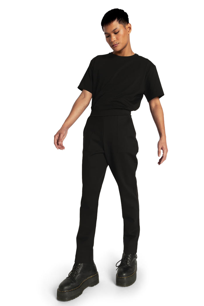 BlackMilk Clothing - Push It Ponte Cuffed Pants
